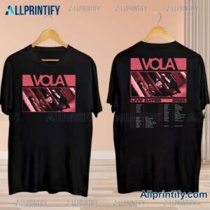 Vola Live Dates 2025 T-shirt YFCpm4H