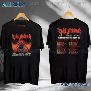 Zakk Sabbath American Winter Tour 2025 T-shirt 8qsRzgc