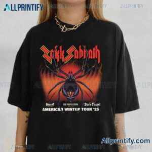 Zakk Sabbath American Winter Tour 2025 T-shirt-a A2E1fBP