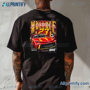 23xi Racing Black Bubba Wallace Mcdonald's Car T-shirt-b FlRCuwQ