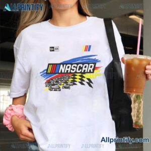 Derrick Rose Wearing Nascar Modern Speed Stone T-shirt-a whg5CMI
