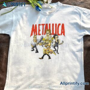 Metallica 1996-1997 Cartoon Tour T-shirt-a LrEbIat